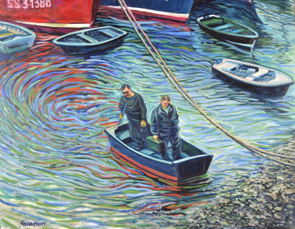 En el puerto de Bermeo