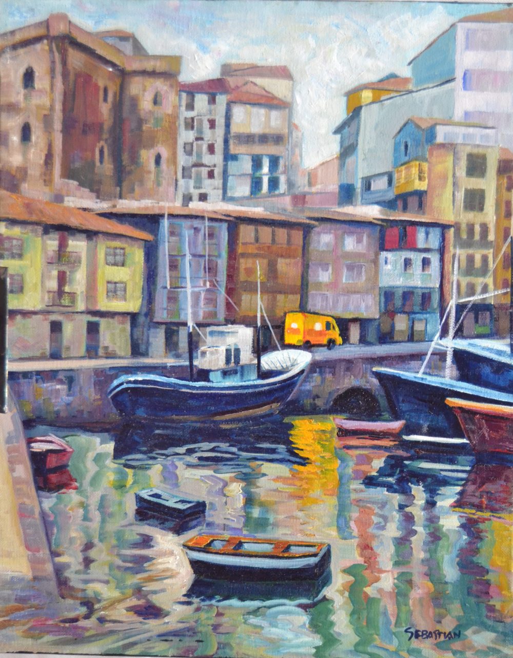 En el puerto de Bermeo