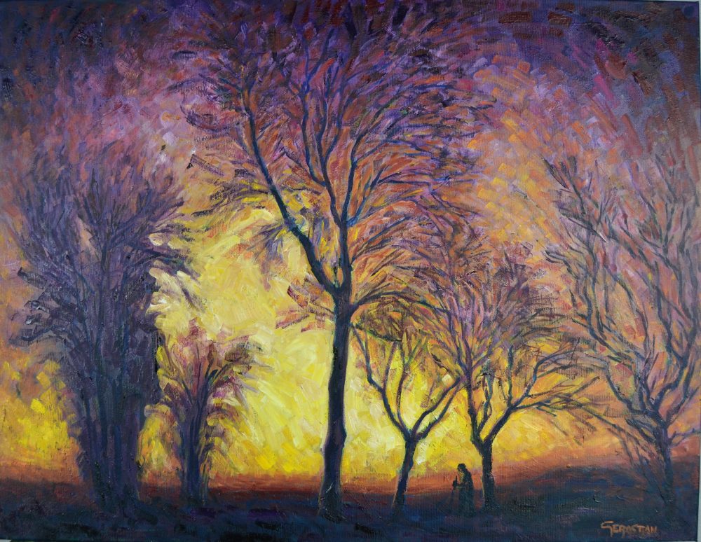 Amanecer en La Bureba