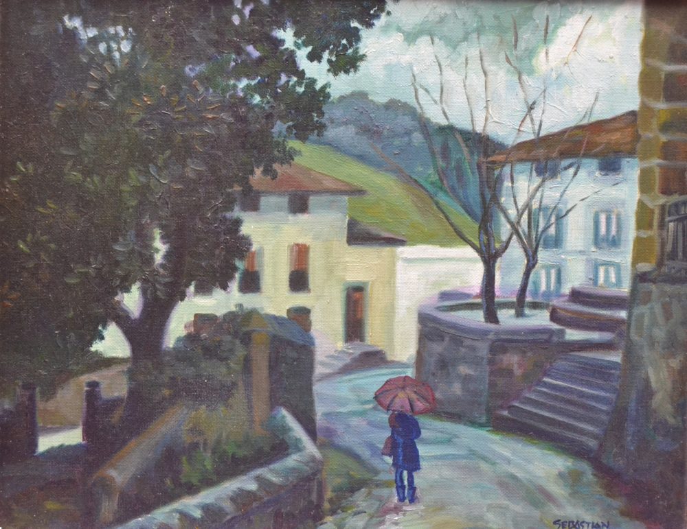 Al médico y lloviendo
