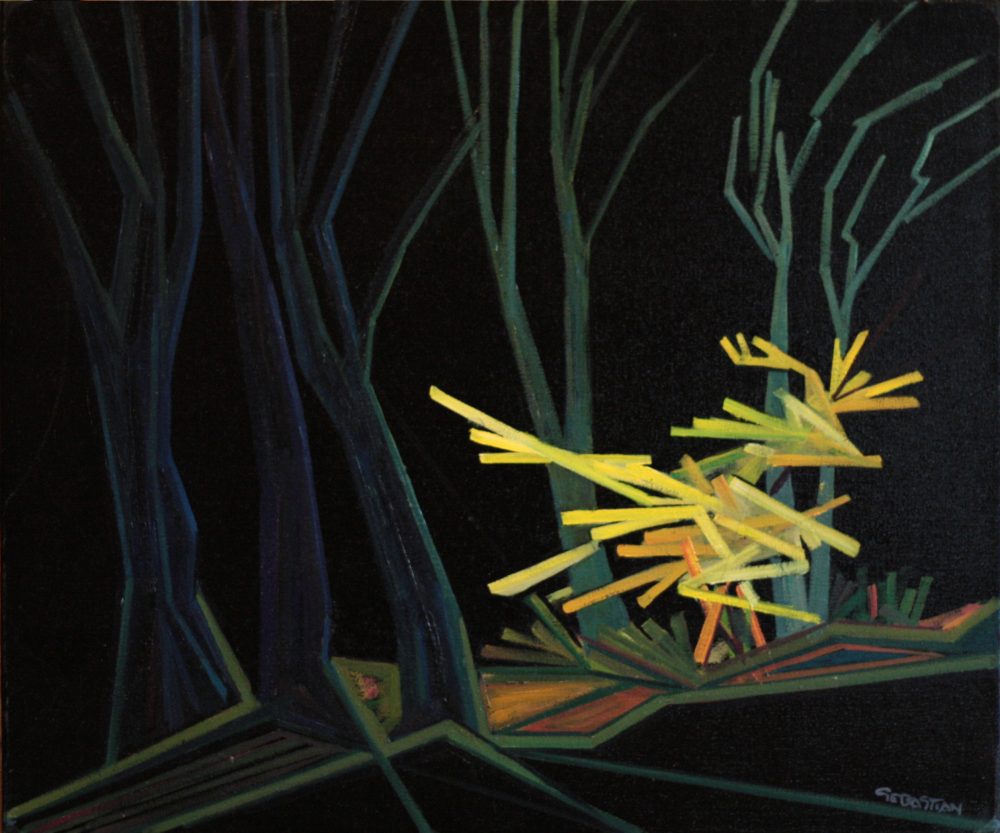 El arbusto amarillo
